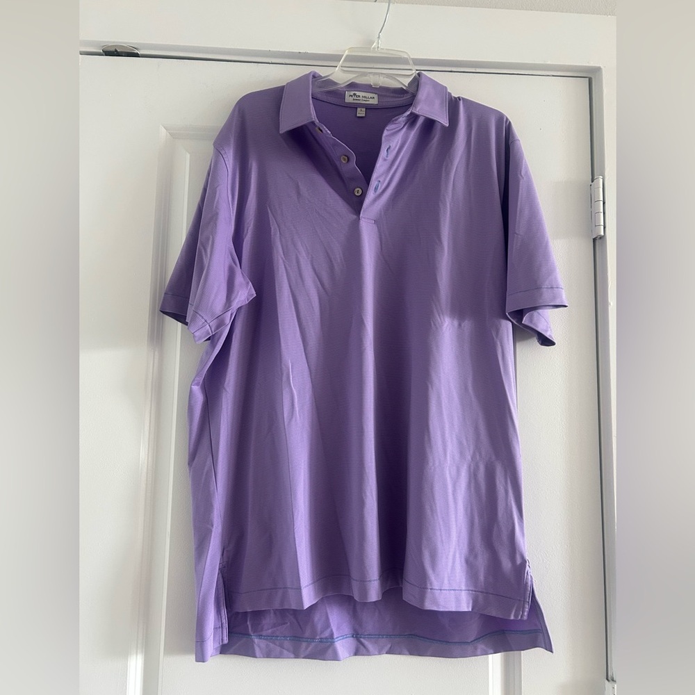 Peter Millar Lavender Polo Shirt